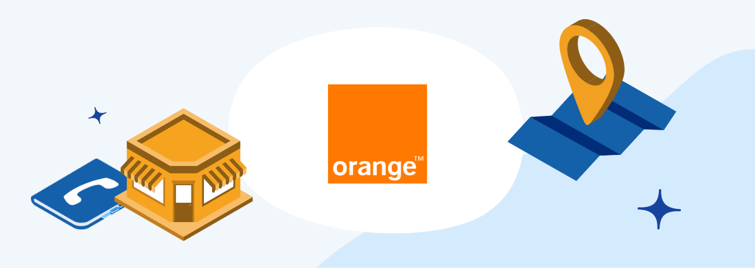 Ilustración de cabecera que hace alusión a las oficinas de Orange en Algete