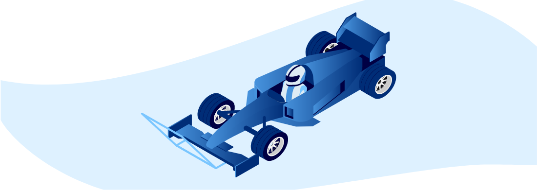 Icono de un conductor de Fórmula 1